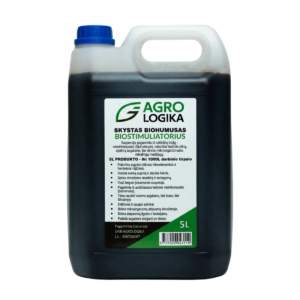 Agrologika Skystas Biohumusas 5L – Natūrali Skysta Trąša ir Biostimuliatorius