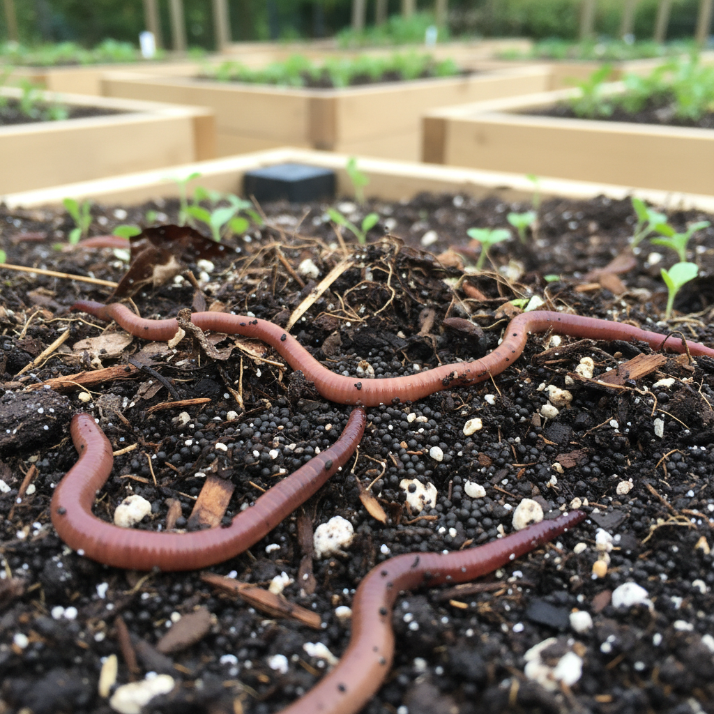 Sliekai dirvoje gamina trąšas iš organinių medžiagų
