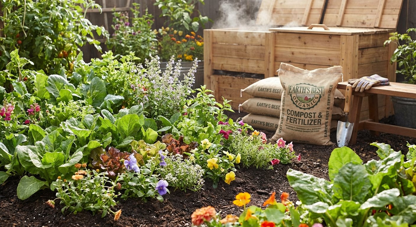 Organinės trąšos sodui - sveiki ir gausūs augalai